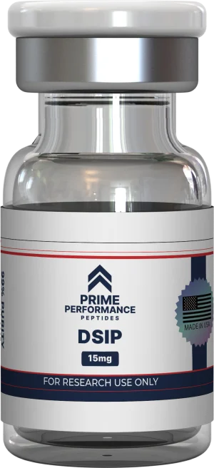 “Vial of DSIP peptide – promotes restful sleep and stress support.”